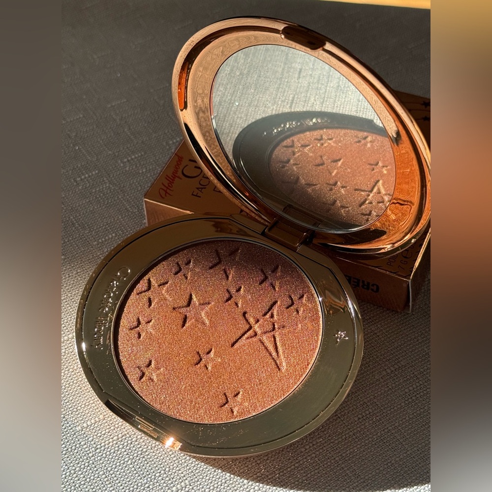 Charlotte Tilbury Hollywood Glow Glide Highlighter Rose Gold Glow 7g NEW In Box